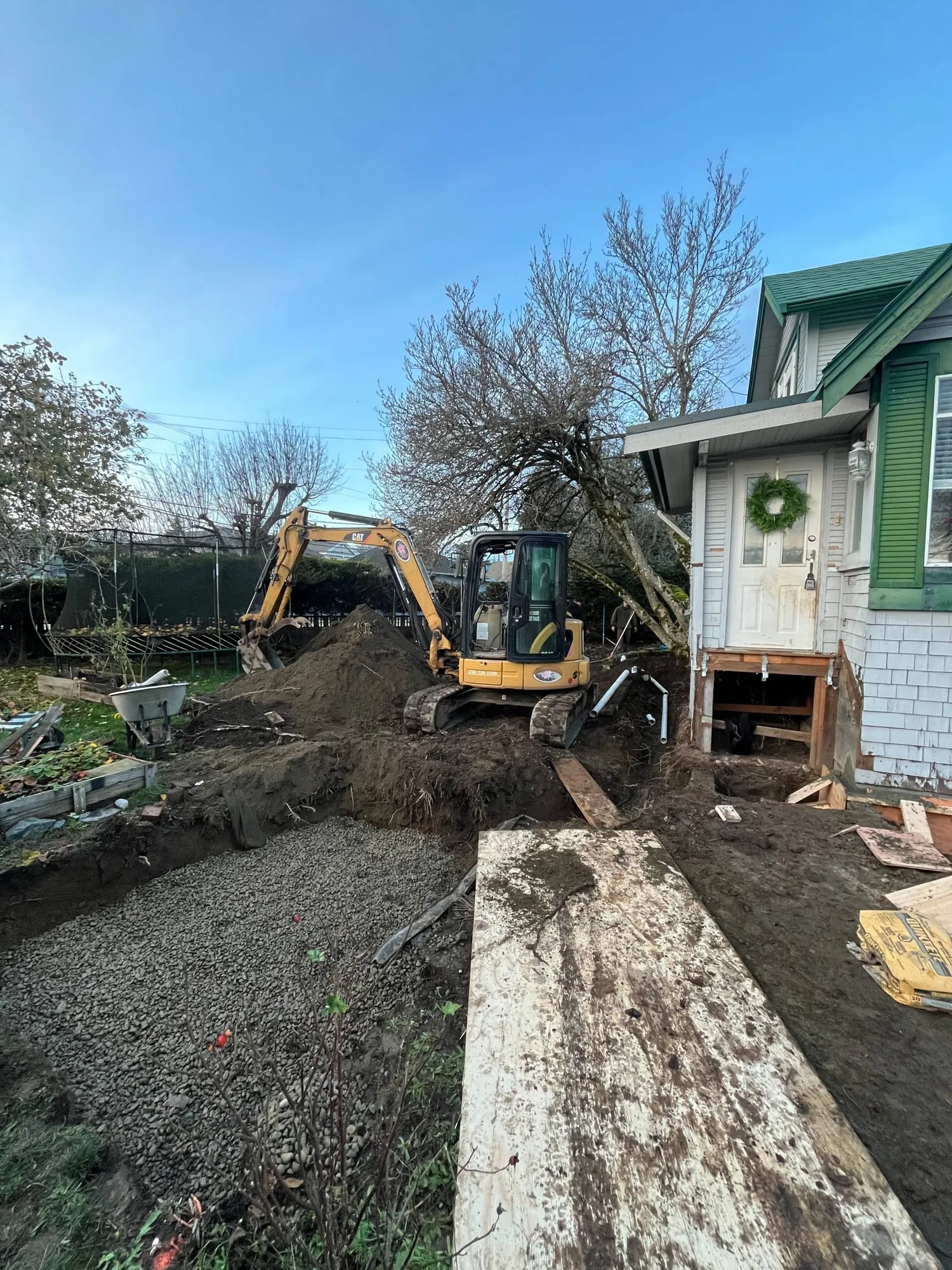 Perimeter Drainage to Protect a Foundation