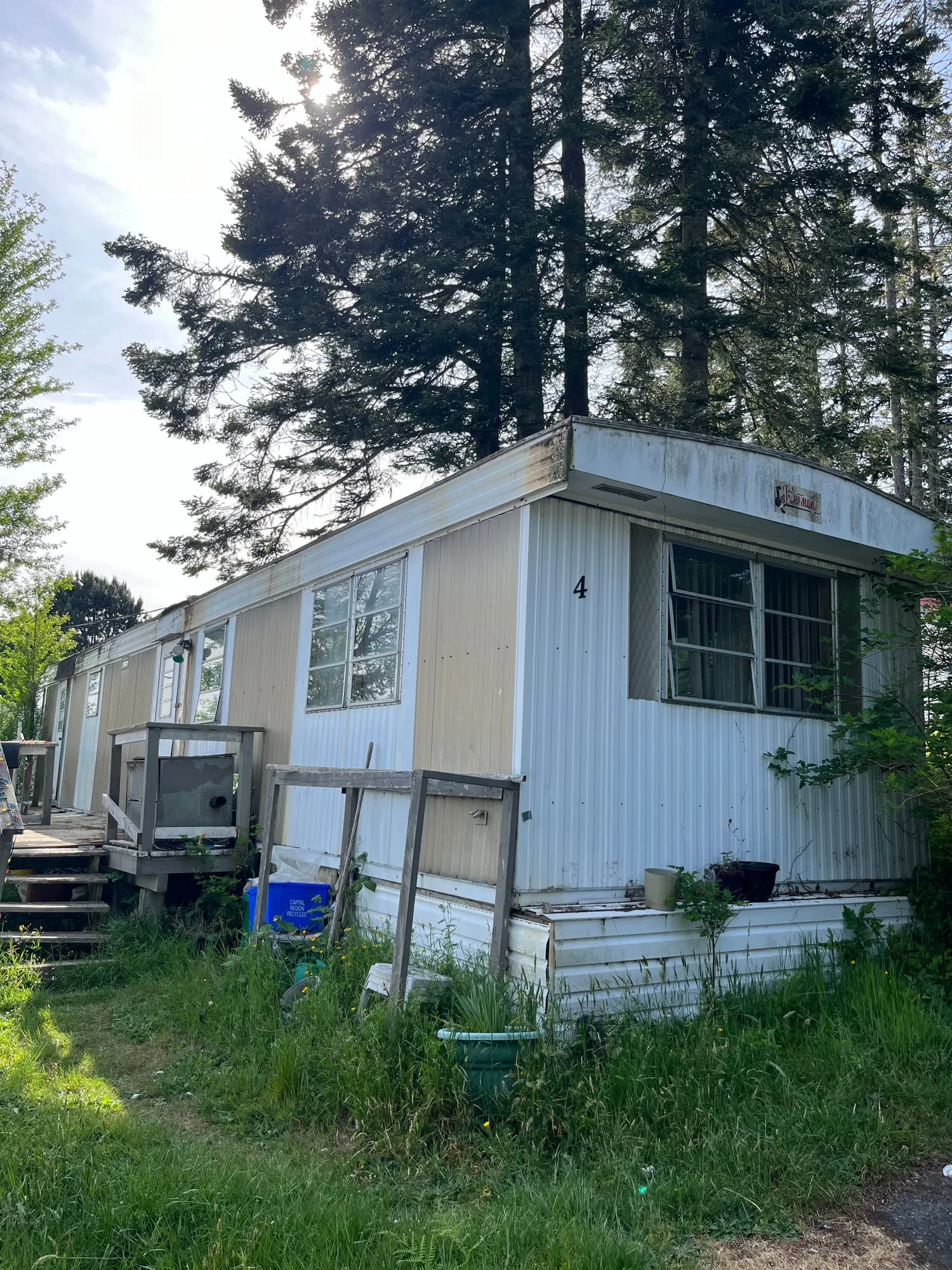 Small structure demolition