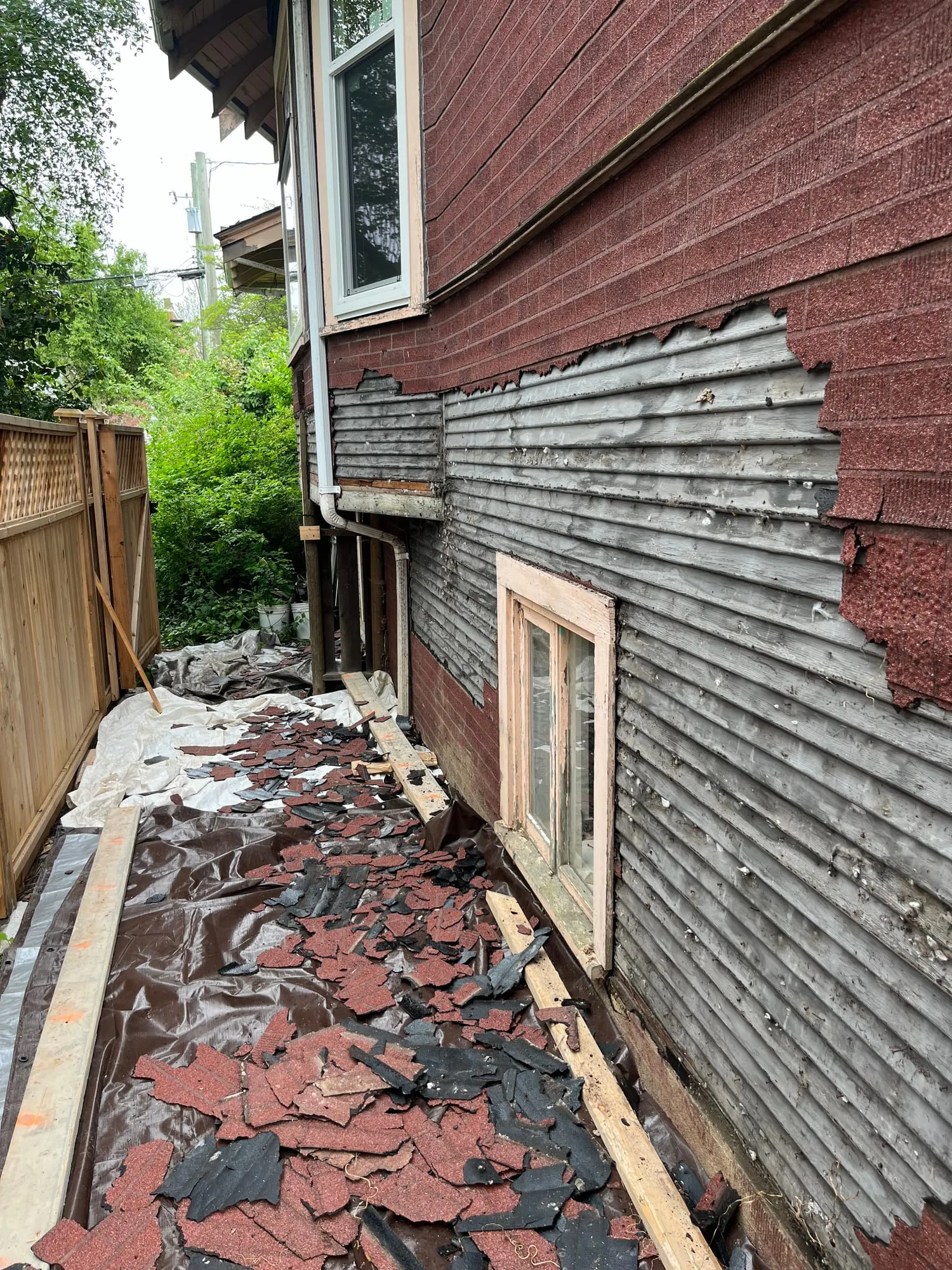 Hazardous material demolition